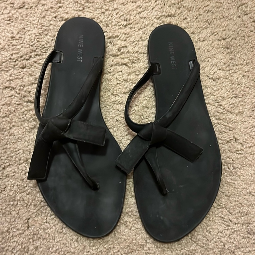 Nine West Rubbet sandal Sz 10